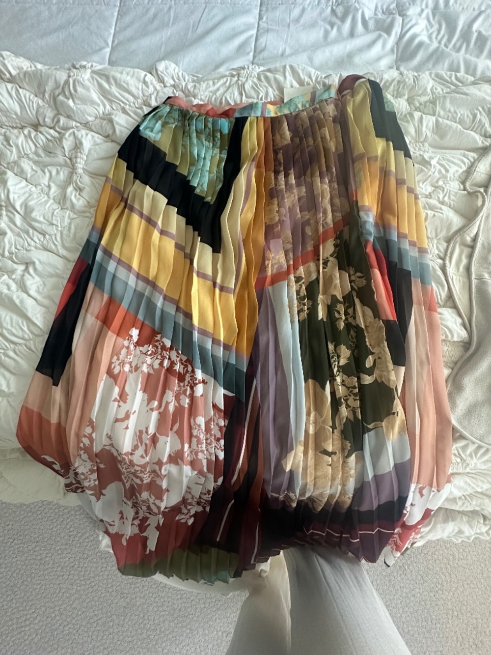 Anthropologie (MAEVE) Pleated Maxi Skirt
